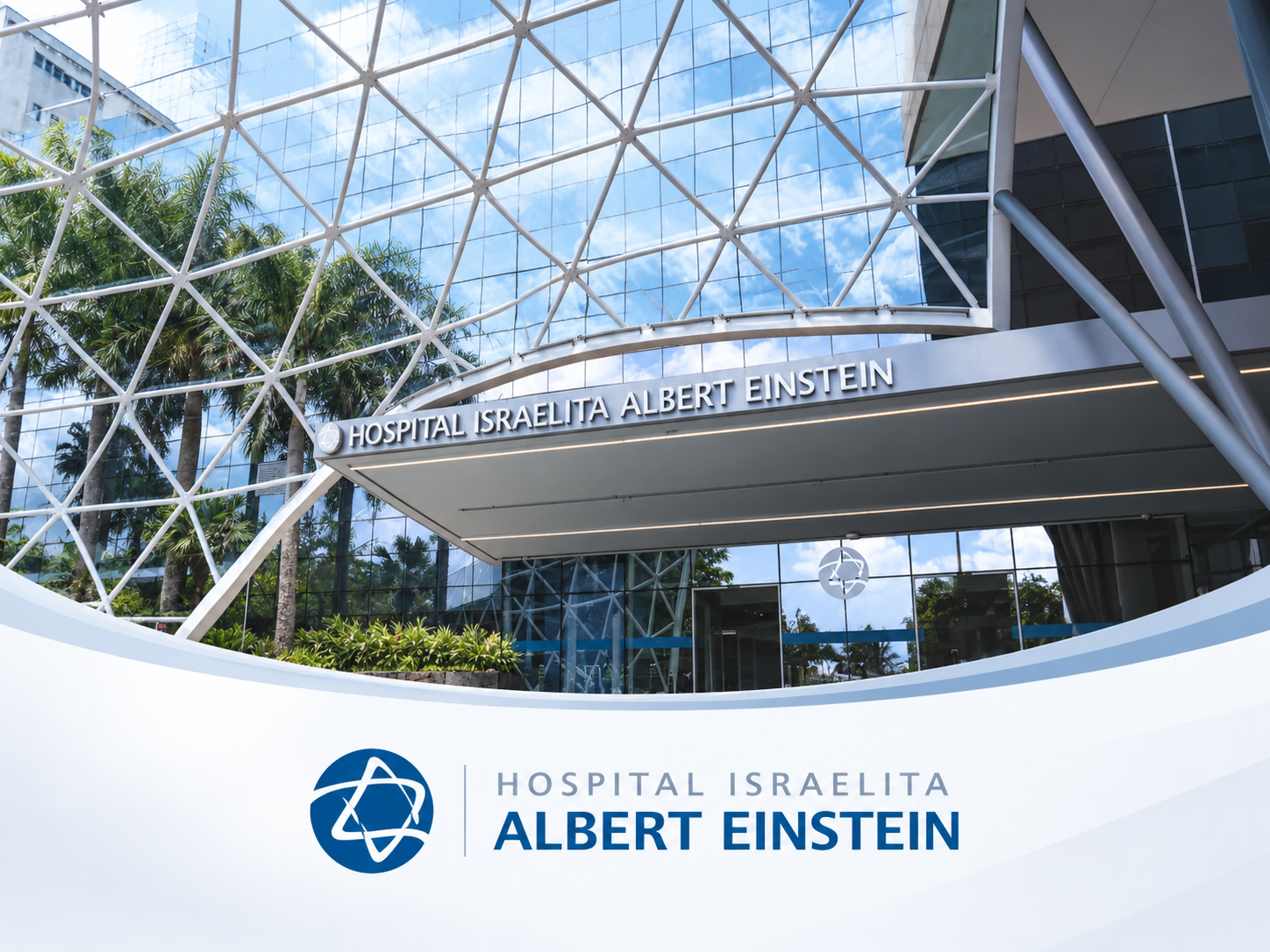 Entrada do Hospital Albert Einstein